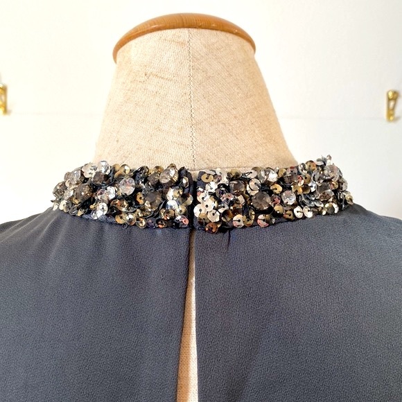NWOT! Ann Taylor Jeweled Top - Picture 5 of 8